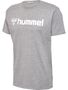 Hummel hmlGO 2.0 LOGO T-SHIRT S/S - grey melange