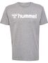 Hummel hmlGO 2.0 LOGO T-SHIRT S/S - grey melange