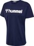 Hummel hmlGO 2.0 LOGO T-SHIRT S/S - marine