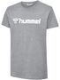 Hummel hmlGO 2.0 LOGO T-SHIRT S/S KIDS - grey melange