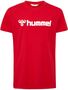 Hummel hmlGO 2.0 LOGO T-SHIRT S/S KIDS - true red