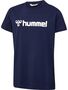 Hummel hmlGO 2.0 LOGO T-SHIRT S/S KIDS - marine