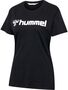 Hummel hmlGO 2.0 LOGO T-SHIRT S/S WOMAN - black