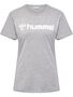 Hummel hmlGO 2.0 LOGO T-SHIRT S/S WOMAN - grey melange