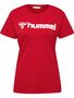 Hummel hmlGO 2.0 LOGO T-SHIRT S/S WOMAN - true red
