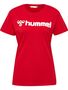 Hummel hmlGO 2.0 LOGO T-SHIRT S/S WOMAN - true red
