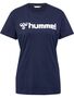 Hummel hmlGO 2.0 LOGO T-SHIRT S/S WOMAN - marine