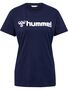 Hummel hmlGO 2.0 LOGO T-SHIRT S/S WOMAN - marine
