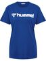 Hummel hmlGO 2.0 LOGO T-SHIRT S/S WOMAN - true blue