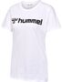 Hummel hmlGO 2.0 LOGO T-SHIRT S/S WOMAN - white