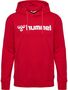 Hummel hmlGO 2.0 LOGO HOODIE - true red