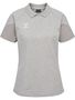 Hummel hmlTRAVEL POLO WOMAN - light grey melange