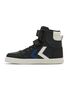 Hummel SLIMMER STADIL LEATHER HIGH JR - black/blue