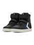Hummel SLIMMER STADIL LEATHER HIGH JR - black/blue