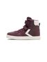 Hummel SLIMMER STADIL LEATHER HIGH JR - catawba grape