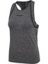 Hummel hmlMT HYPER SEAMLESS TANKTOP - black melange