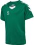 Hummel hmlCORE XK POLY JERSEY S/S KIDS - evergreen