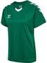 Hummel hmlCORE XK POLY JERSEY S/S WOMAN - evergreen