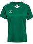 Hummel hmlCORE XK POLY JERSEY S/S WOMAN - evergreen
