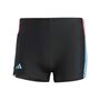 adidas Colorblock 3-Streifen Boxer-Badehose