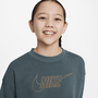 Nike Sportswear Club Fleece Rundhalsoberteil f�r �ltere Kinder (M�dchen)