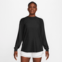 Nike W Nk One Relaxed Df Ls Top - black/black