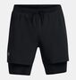 Under Armour Ua Launch 5 2-In-1 Short - black