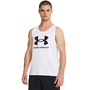 Under Armour Ua Sportstyle Logo Tank - white