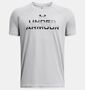 Under Armour Ua Tech Split Wordmark Ss - mod gray