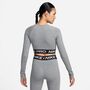 Nike Pro Dri-FIT verk�rztes Longsleeve-Oberteil f�r Damen