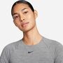 Nike Pro Dri-FIT verk�rztes Longsleeve-Oberteil f�r Damen