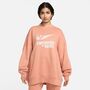 Nike W Nsw Flc Os Crew Gls Sweatshirt