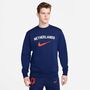 Nike Netherlands Club Fleece Herren Nike Fu�ball Crew-Neck Sweatshirt 