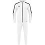 Jako Trainingsanzug Polyester Power mit Kapuze - wei� 