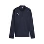 Puma teamGOAL Training 1/4 Zip Top Wmn - blau