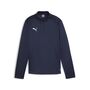Puma teamGOAL Training 1/4 Zip Top Jr - blau