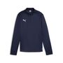 Puma teamGOAL Training 1/4 Zip Top Jr - blau