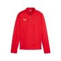 Puma teamGOAL Training 1/4 Zip Top Jr - rot