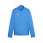 Puma teamGOAL Training 1/4 Zip Top Jr - blau