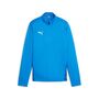 Puma teamGOAL Training 1/4 Zip Top Jr - blau