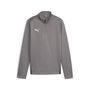 Puma teamGOAL Training 1/4 Zip Top Jr - grau