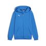 Puma teamGOAL Casuals Hooded Jacket Jr - blau