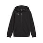 Puma teamGOAL Casuals Hooded Jacket Jr - schwarz