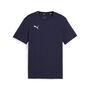 Puma teamGOAL Casuals Tee Jr - blau