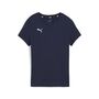 Puma teamGOAL Casuals Tee Wmn - blau