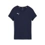 Puma teamGOAL Casuals Tee Wmn - blau