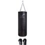 Energetics Box-Set Boxing Set Junior Ft - black/grey dark