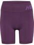 Hummel Hmlte Christel Seamless Shorts - plum perfect/bellflower melan