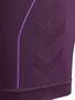 Hummel Hmlte Christel Seamless Shorts - plum perfect/bellflower melan