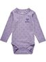 Hummel Hmlbeesy Body L/S - lavender gray